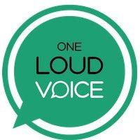 one loud voice for women logo image