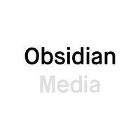 obsidian media logo image