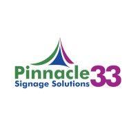 pinnacle 33 signage solutions logo image