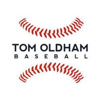 tom oldham baseball logo image