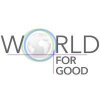 world for good logo image