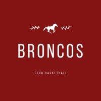 bronco club basketball logo image