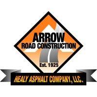 arrow road construction co./healy asphalt company llc logo image