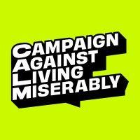 campaign against living miserably logo image