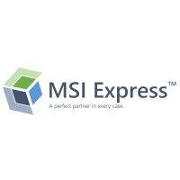 msi express logo image