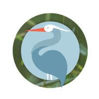 blue heron nature preserve logo image