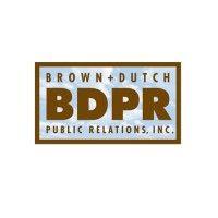 brown + dutch public relations logo image