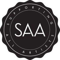 saa - supporting all artists logo image