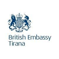 british embassy tirana logo image