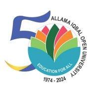 allama iqbal open university logo image