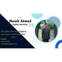 shoaib ahmed