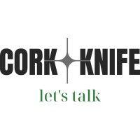 cork + knife logo image