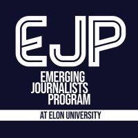 emerging journalists program at elon university logo image