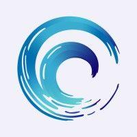 purple waves logo image