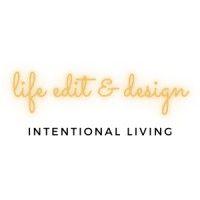 life edit & design logo image