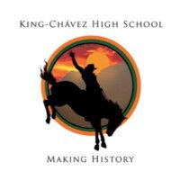 king-chávez community high school logo image