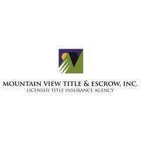 mountain view title & escrow, inc. logo image