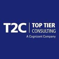 t2c | top tier consulting, a cognizant company logo image