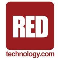 red technology logo image