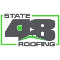 state 48 roofing logo image