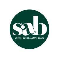 ohio university student alumni board logo image