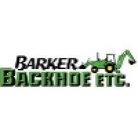 barker backhoe, etc. logo image