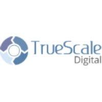 true scale digital logo image