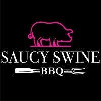 saucy swine bbq logo image