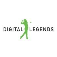 digital legends golf logo image