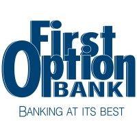 first option bank logo image