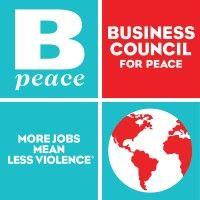 bpeace (business council for peace) logo image