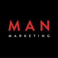 man marketing logo image