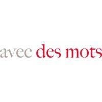 avec des mots logo image