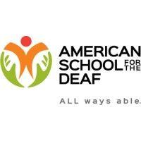 american school for the deaf logo image