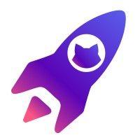 rocket cat logo image