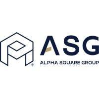 alpha square group logo image