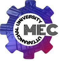 uttaranchal university mechanical engineers club logo image