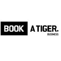 book a tiger business logo image