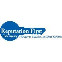 reputation first title agency logo image