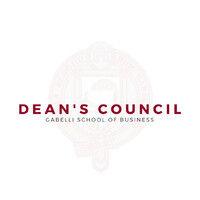 gabelli school of business dean's council logo image