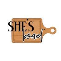 she's board logo image