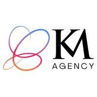 km agency logo image