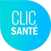 clic santé logo image