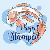 project stamped logo image