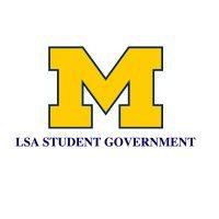 lsa student government at the university of michigan logo image