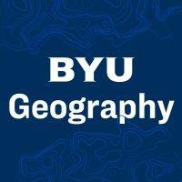 byu geography department logo image