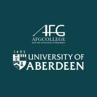 afg college with the university of aberdeen logo image