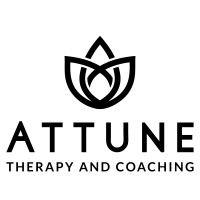 attune therapy and coaching logo image