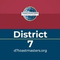 district 7 toastmasters