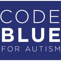 code blue for autism logo image